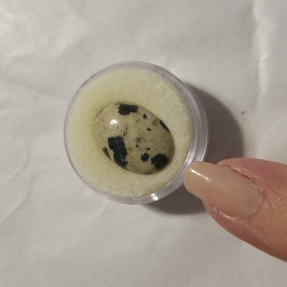 TIGER EYE & DALMATION JASPER, 7 X 5mm & 18 x 13mm Cabochons - Picture 5 of 7